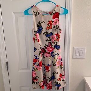 Papaya Multicolor Floral Top